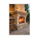 The Hearthside Framed Matte Art Print – 24" × 36" - Image 4