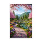 Eternal Spring Sanctuary Framed Matte Nature Fine Art Print — 24" × 36" - Image 4