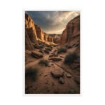 Canyon of Echoes Framed Matte Nature Fine Art Print — 24" × 36" - Image 4