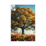 The Golden Sentinel Framed Matte Nature Fine Art Print — 24" × 36" - Image 4