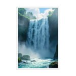 Celestial Cascades Framed Matte Nature Fine Art Print — 24" × 36" - Image 4