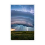 Luxury Storm Photography Framed Matte, Nature Art Print — 24" × 36" - Image 4