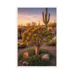 Luxury Desert Sunset | Framed Matte, Nature Art Print - 24" × 36" - Image 3