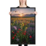 A Thousand Blooms | Framed Matte, Nature Art Print - 24" × 36" - Image 2