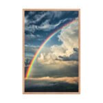 Vivid Rainbow Arc | Framed Matte, Nature Art Print - 24" × 36" - Image 3