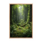 Temperate Rainforest Cathedral | Framed Matte, Nature Art Print - 24" × 36" - Image 3