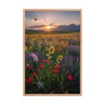 A Thousand Blooms | Framed Matte, Nature Art Print - 24" × 36" - Image 3