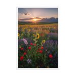 A Thousand Blooms | Framed Matte, Nature Art Print - 24" × 36" - Image 4