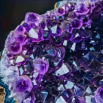 Raw Amethyst Geode Fragment - Natural Uruguayan Crystal Cluste - Image 3