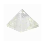 70mm Faden Quartz Crystal Pyramid – Natural Threaded Silica Mineral Specimen from India