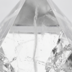 70mm Faden Quartz Crystal Pyramid – Natural Threaded Silica Mineral Specimen from India - Image 3