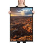 The Canyon of Light | Framed Matte, Nature Art Print - 24" × 36" - Image 2