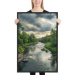 The Gathering Storm | Framed Matte, Nature Art Print - 24" × 36" - Image 2