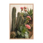 Desert Bloom | Framed Matte, Nature Art Print - 24" × 36" - Image 2