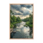 The Gathering Storm | Framed Matte, Nature Art Print - 24" × 36" - Image 3