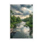 The Gathering Storm | Framed Matte, Nature Art Print - 24" × 36" - Image 4
