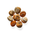 Crazy Lace Agate Tumbled Stones, 1 lb Bulk Polished Laughter Stone Gemstones, China