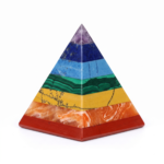 7 Chakra Energy Pyramid (25-30mm) | Al-Ghayb & Co. Sacred Crystals