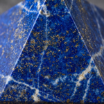 Natural Lapis Lazuli Carved Crystal Pyramid Specimen, 25-30mm Polished Stone (India) - Image 2