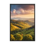 The Valley of Light | Framed Matte, Nature Art Print - 24" × 36"