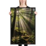The Ray of Grace | Framed Matte, Nature Art Print - 24" × 36" - Image 2