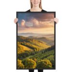 The Valley of Light | Framed Matte, Nature Art Print - 24" × 36" - Image 2