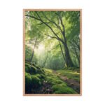 The Sunlit Sanctuary | Framed Matte, Nature Art Print - 24" × 36" - Image 3