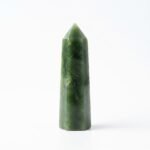 Natural Nephrite Jade Obelisk Point | 2"+ Healing Crystal Tower for Heart Chakra, Balance & Protection
